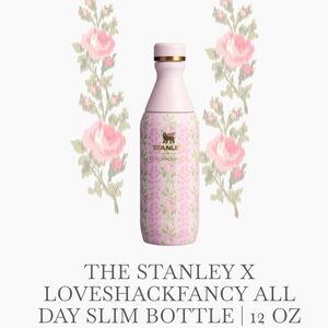Stanley x LoveShackFancy “All Day Slim Bottle 12 oz”